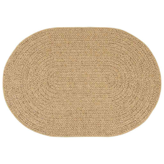 Rug ZIZUR Brown 170 x 120 cm Polypropylene