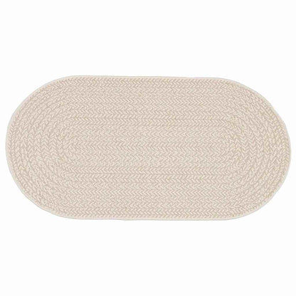Rug ZIZUR Cream 150 x 80 cm Polypropylene