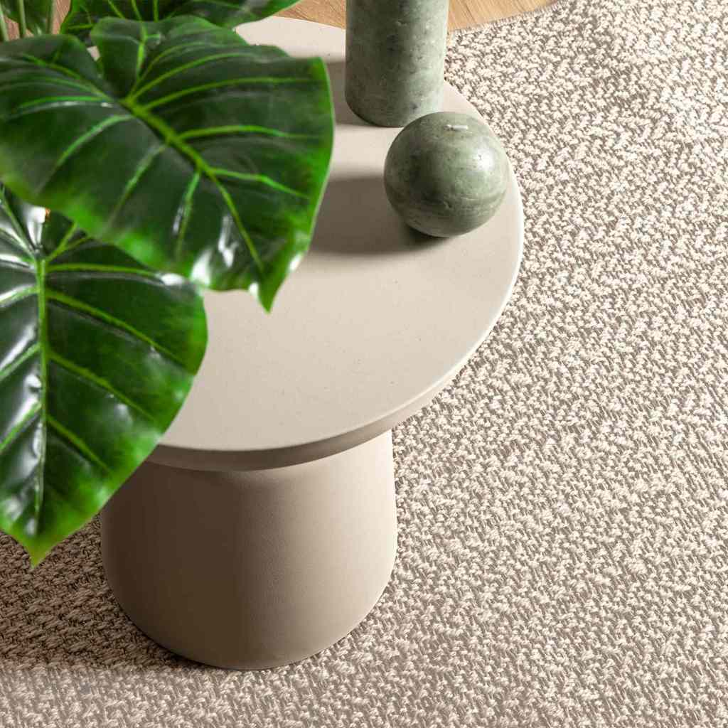 Rug ZIZUR Cream 200 x 100 cm Polypropylene