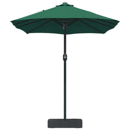 Garden Parasol Green 385 x 209 x 244 cm Polyester