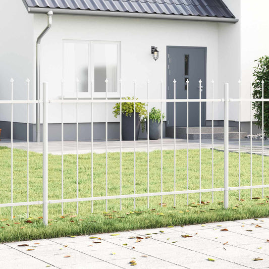 Garden Fence WOERDEN 5 pcs 8.5 x 0.8 m Powder-coated Steel