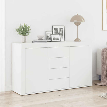 Sideboard with Drawer White 120 x 36 x 69 cm Engineered Wood