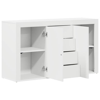 Sideboard with Drawer White 120 x 36 x 69 cm Engineered Wood