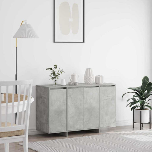 Sideboard Concrete Grey 120 x 41 x 75 cm Engineered Wood