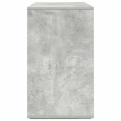 Sideboard Concrete grey 120 x 41 x 75 cm Engineered wood
