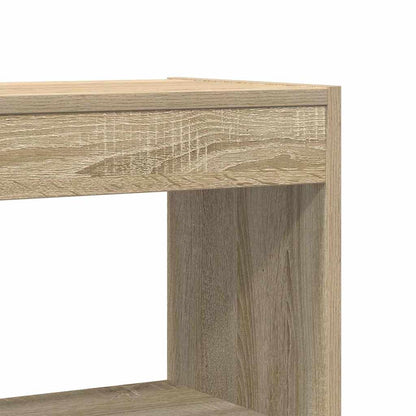 Book Cabinet Sonoma Oak 80 x 30 x 198 cm Engineered Wood