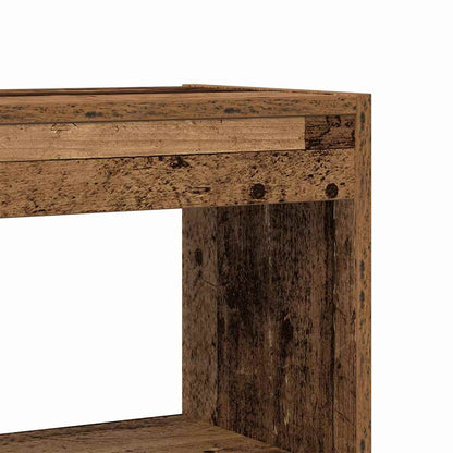 Book Cabinet Old Wood 80 x 30 x 198 cm Engineered Wood