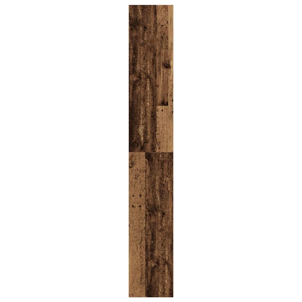 Book Cabinet Old Wood 80 x 30 x 198 cm Engineered Wood