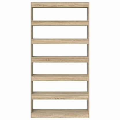 Book Cabinet Sonoma Oak 100 x 30 x 198 cm Engineered Wood