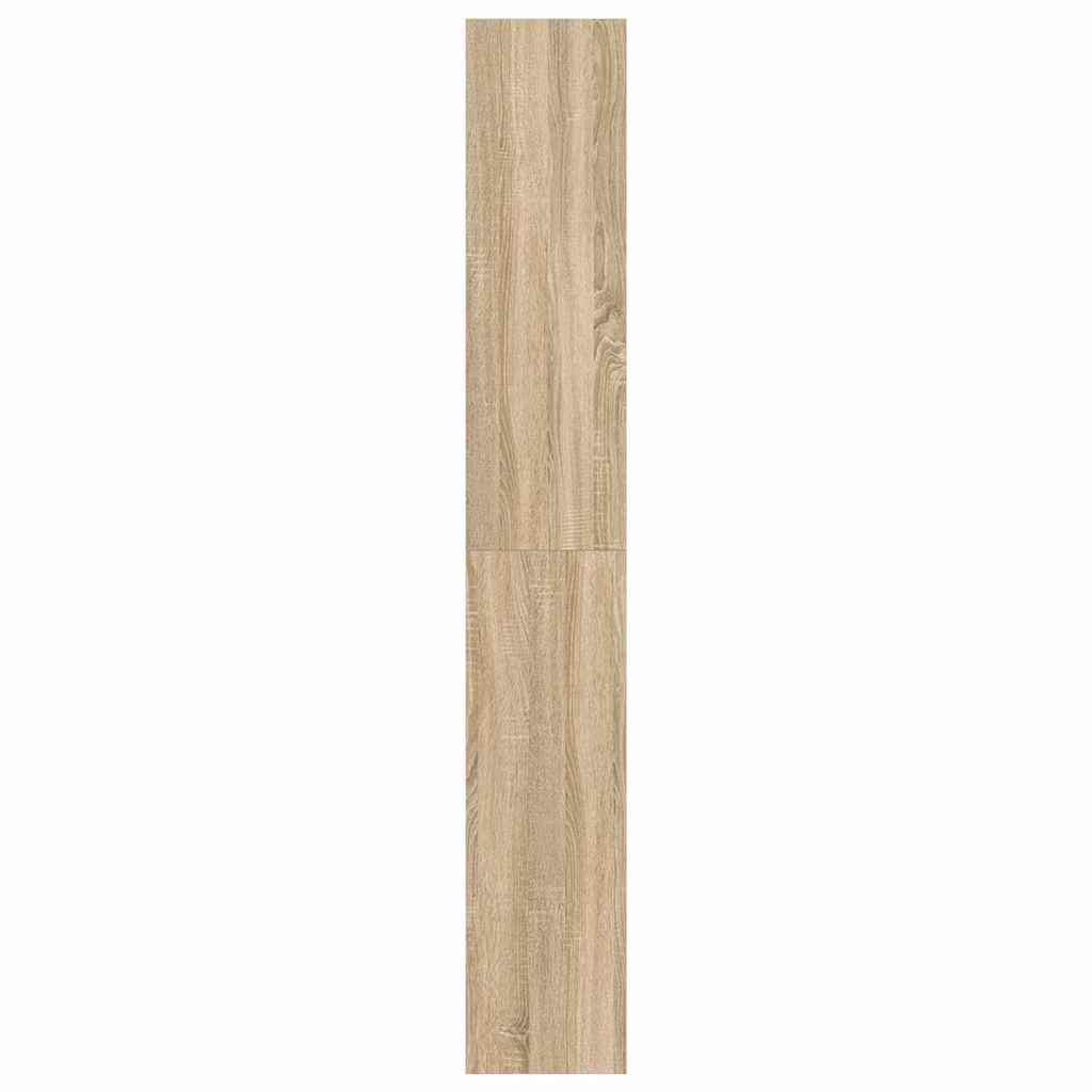 Book Cabinet Sonoma Oak 100 x 30 x 198 cm Engineered Wood