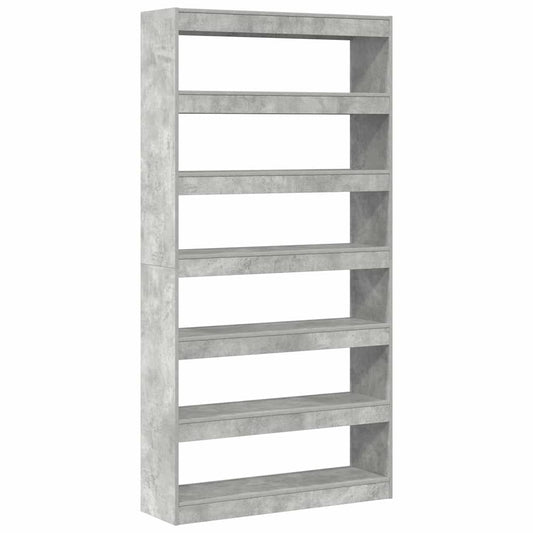 Book Cabinet 6-Tier 100 x 30 x 198 cm Engineered Wood