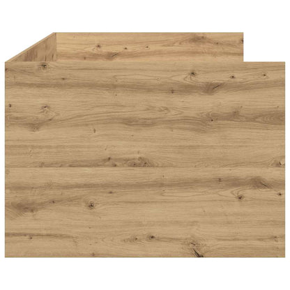 Daybed with Drawer Artisan Oak 90 x 200 cm Engineered Wood