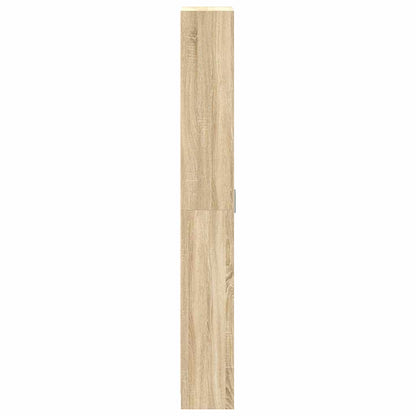 Wardrobe with Shelf Sonoma Oak 55 x 25 x 189 cm Engineered Wood