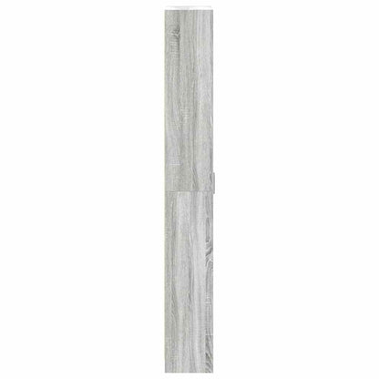 Wardrobe with Door Grey Sonoma 55 x 25 x 189 cm Engineered Wood