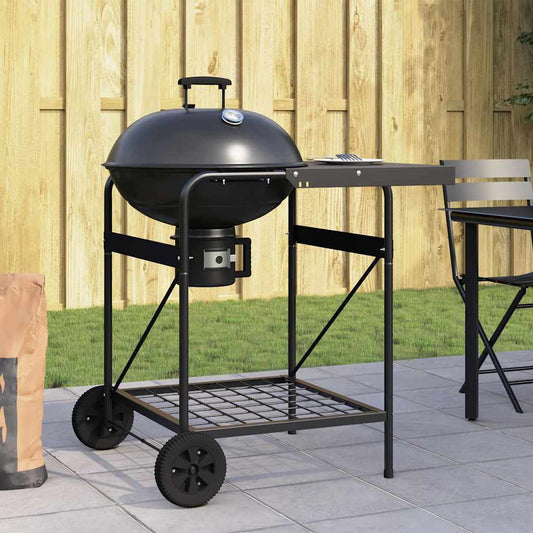 Outdoor Grill 91 x 71 x 107 cm Metal Black