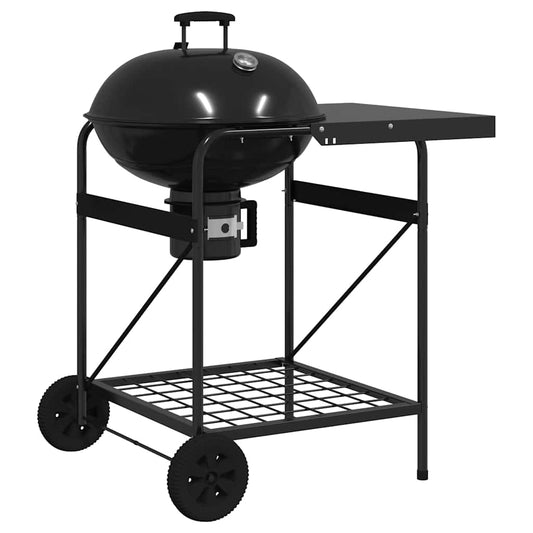 Outdoor Grill 91 x 71 x 107 cm Metal Black