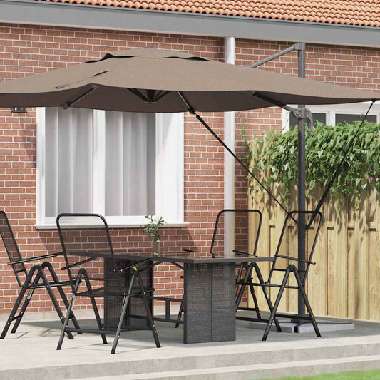 Roma Parasol 286 x 284 x 265 cm Aluminium and Polyester