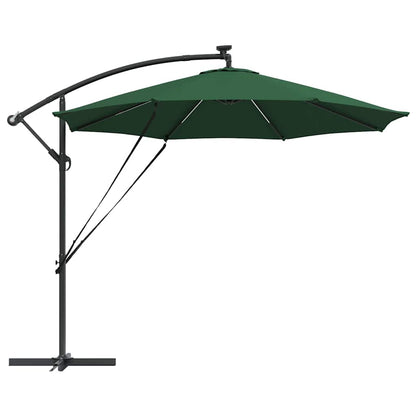 Cantilever Banana Parasol Green 294 x 294 x 248 cm