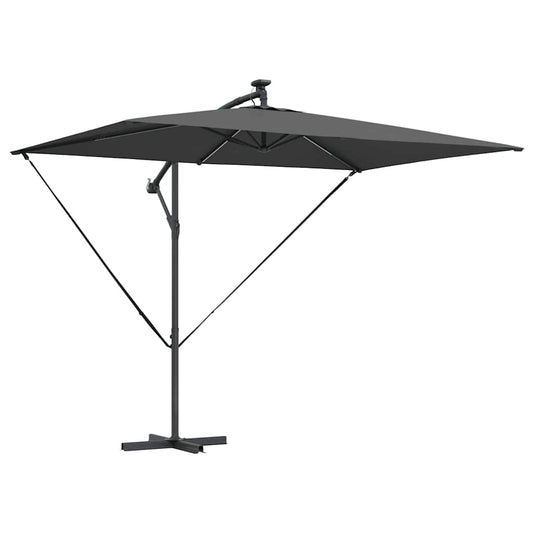 Cantilever Banana Parasol Anthracite 294 x 200 x 254 cm