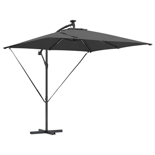 Cantilever Banana Parasol Anthracite 249 x 249 x 250 cm