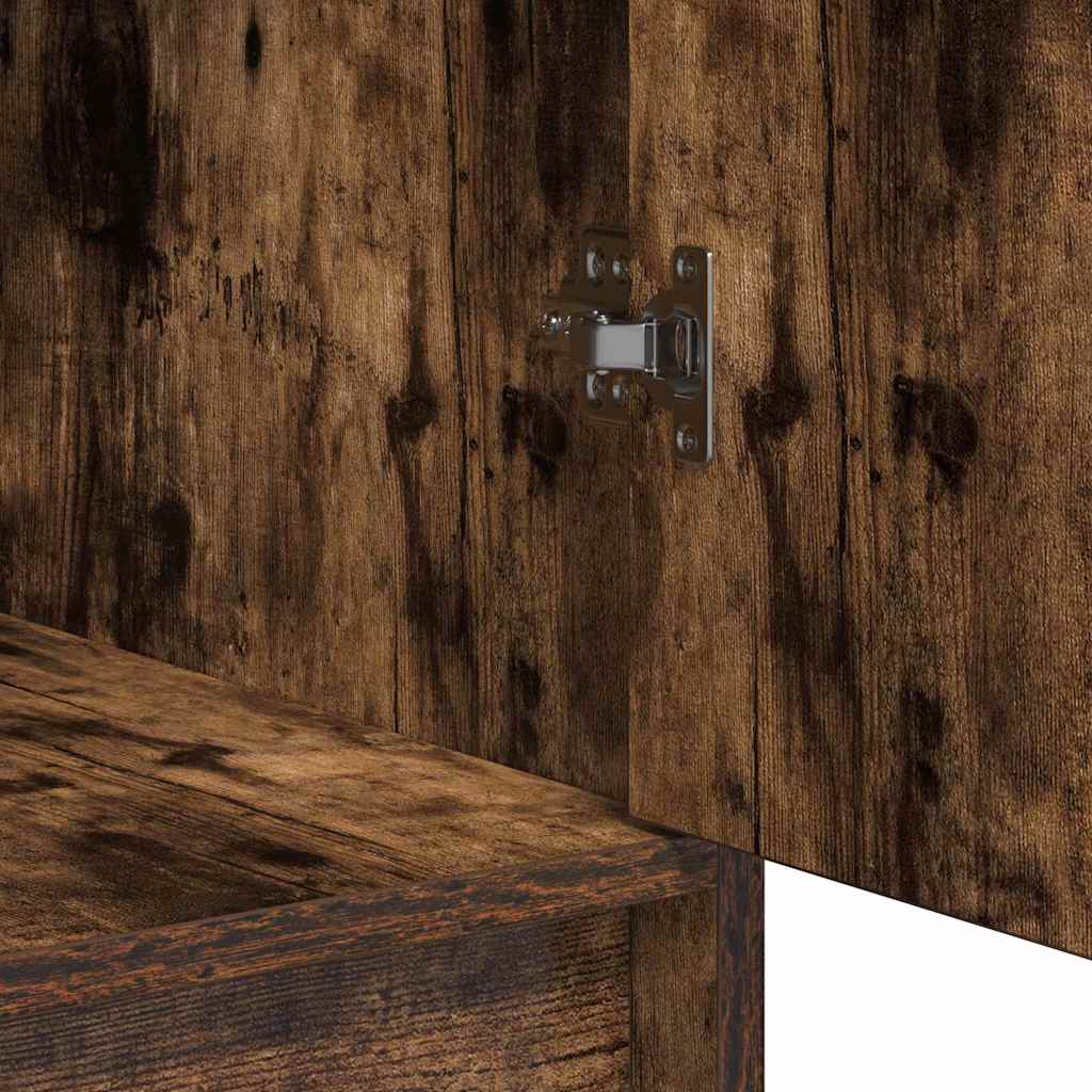Dressing Table 3 pcs Brown 78.5 x 41 x 135 cm Engineered Wood