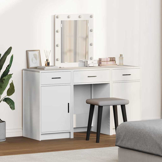 Dressing Table White 50 x 41 x 135 cm Engineered Wood