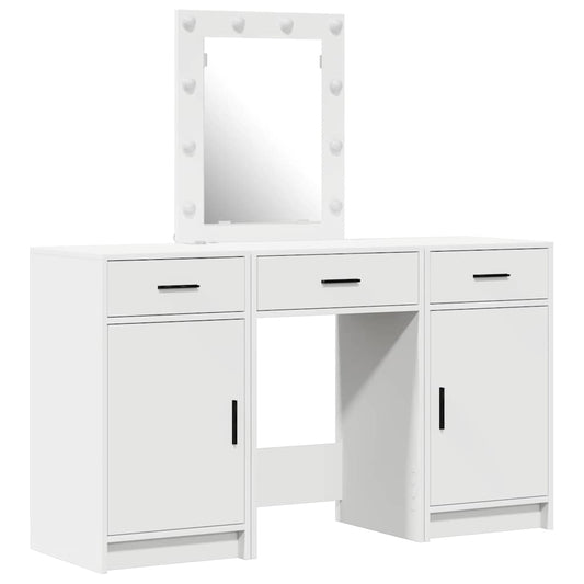 Dressing Table White 50 x 41 x 135 cm Engineered Wood