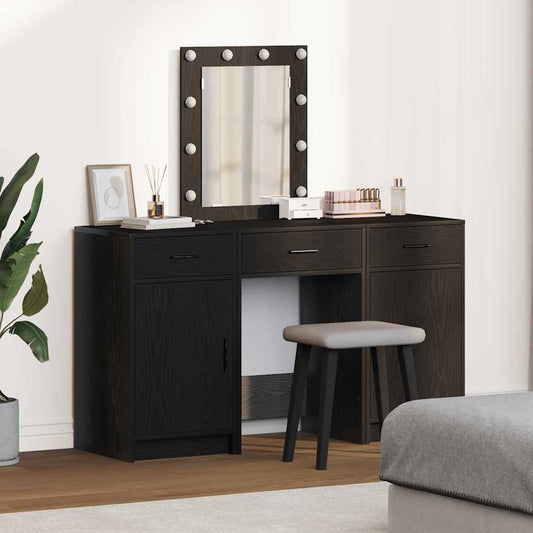 Dressing Table Black 50 x 41 x 135 cm Engineered Wood