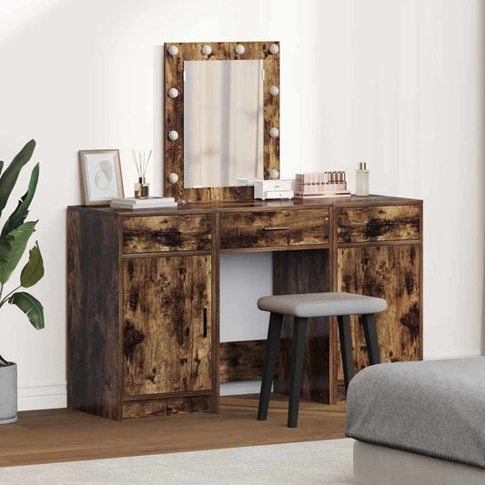 Dressing Table Brown 50 x 41 x 135 cm Engineered Wood