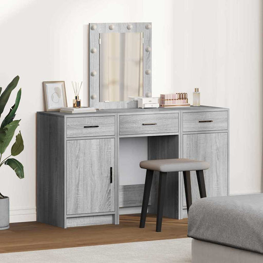 Dressing Table Grey 50 x 41 x 135 cm Engineered Wood