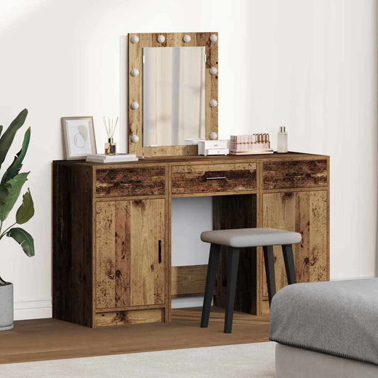 Dressing Table Brown 50 x 41 x 135 cm Engineered Wood