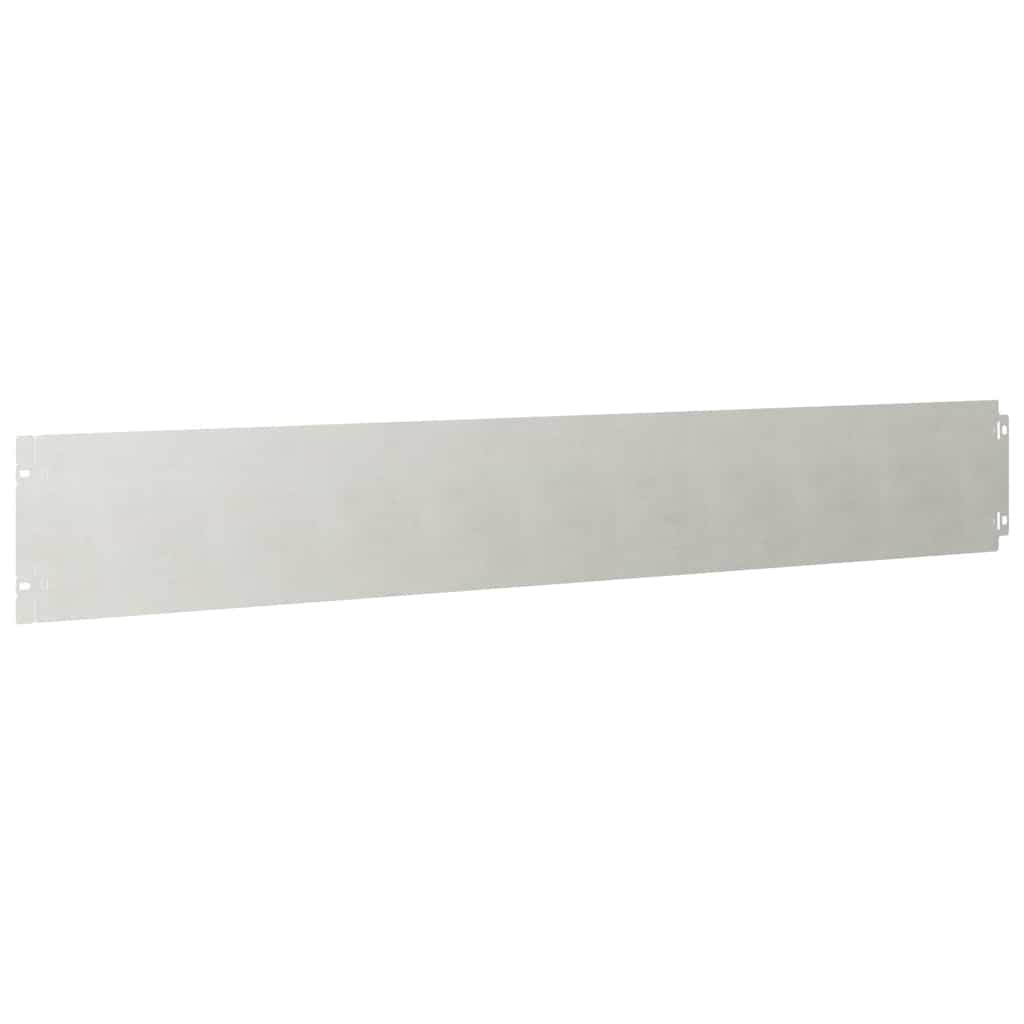 Lawn Edging 30 pcs 15 x 103 cm Stainless Steel Silver