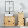 2 Piece Bathroom Furniture Set Corona Solid Wood Pine