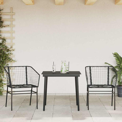 Garden Dining Set | Black