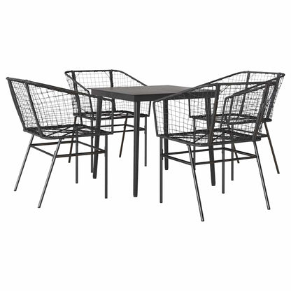 Garden Dining Set | Black