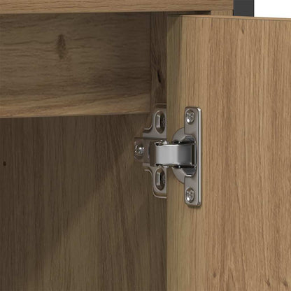 Bathroom Furniture Set 2 pcs Brown Engineered wood