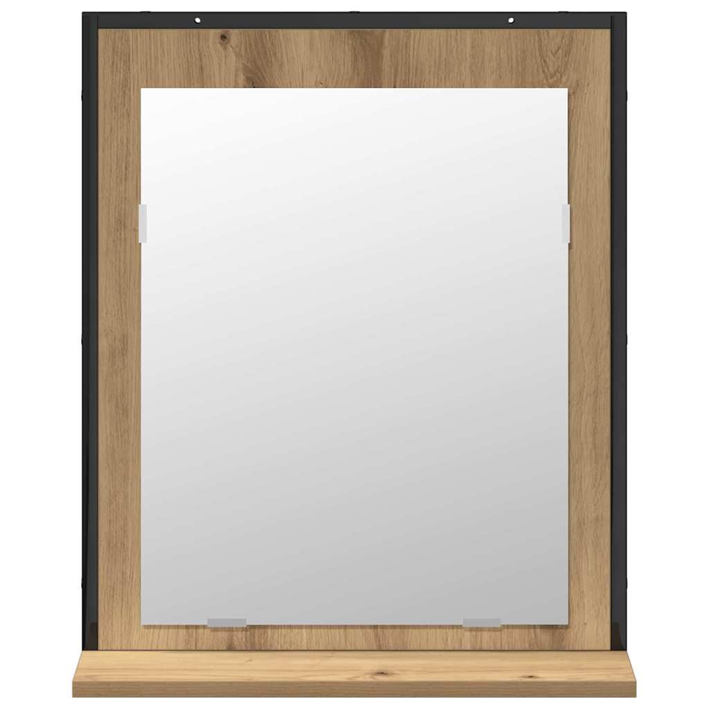 Bathroom Furniture Set 2 pcs Brown Engineered wood