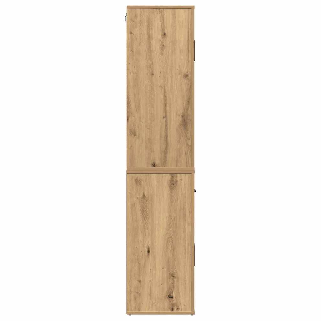 Highboard Artisan oak 80 x 33 x 150 cm Engineered wood