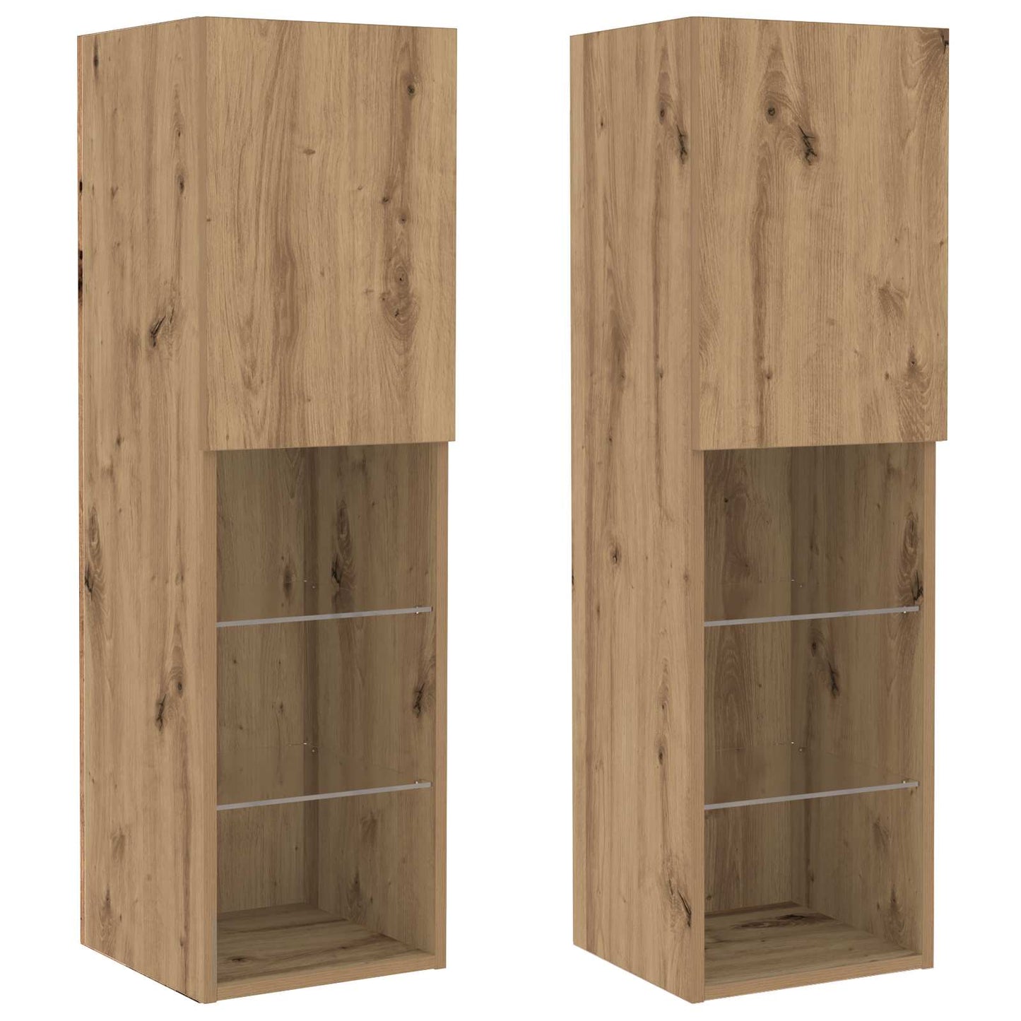 TV Cabinet Set 6 pcs Artisan oak Engineered wood
