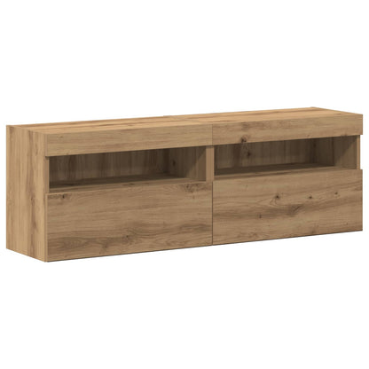 TV Cabinet Set 6 pcs Artisan oak Engineered wood