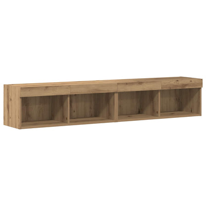 TV Cabinet Set 6 pcs Artisan oak Engineered wood
