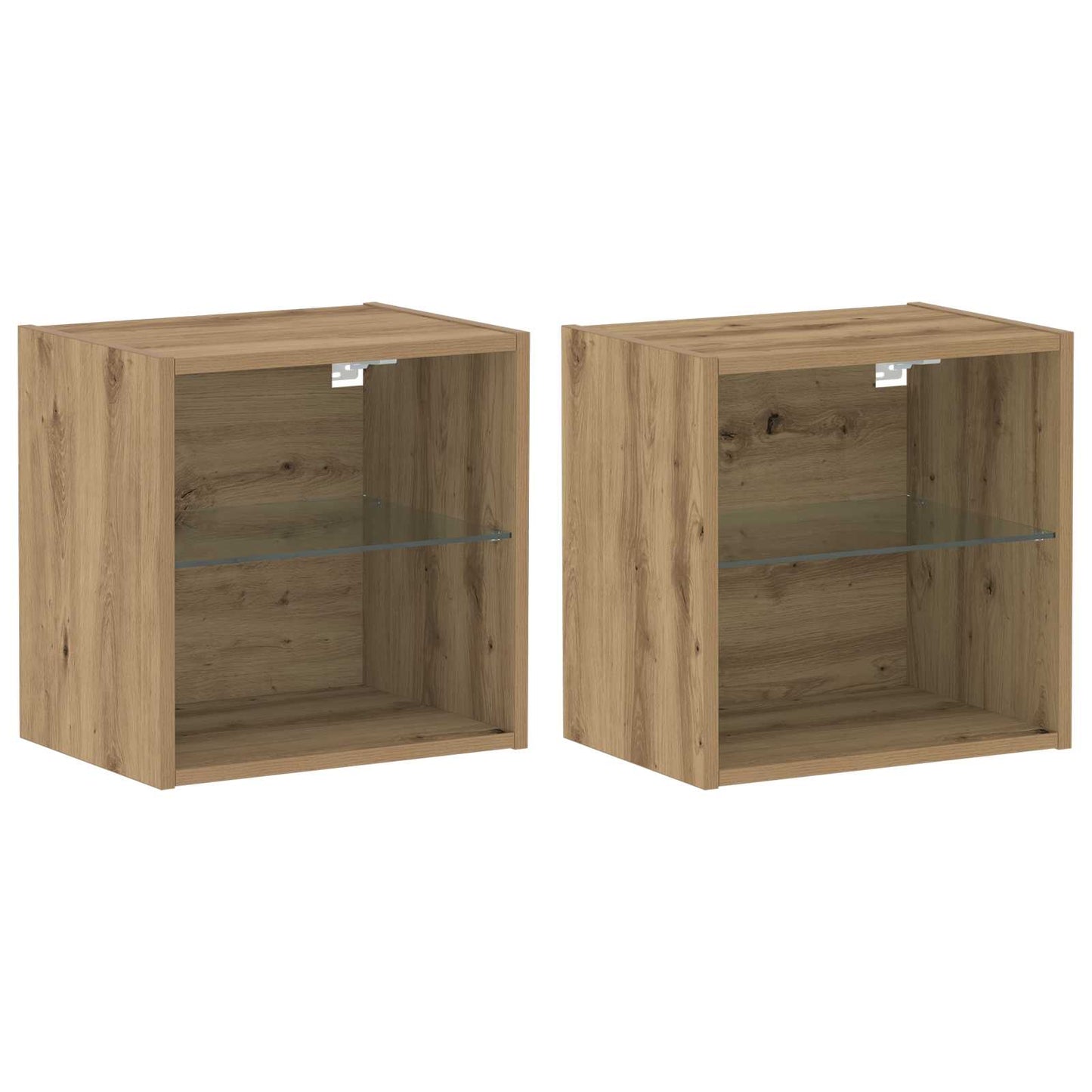 TV Cabinet Set 8 pcs Artisan oak Engineered wood