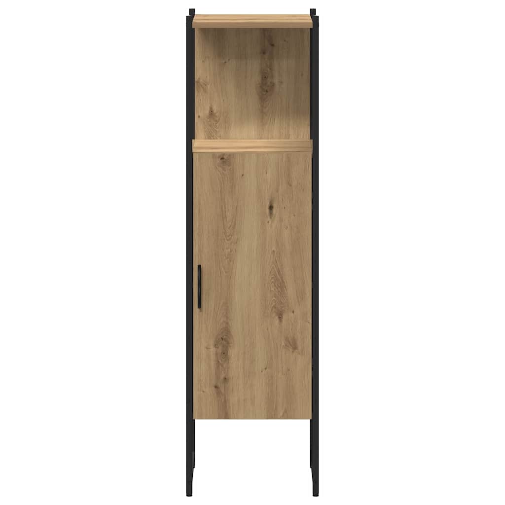 Bathroom Furniture Set 4 pcs Artisan Oak Engineered Wood