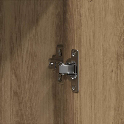 Bathroom Furniture Set 4 pcs Brown Engineered wood