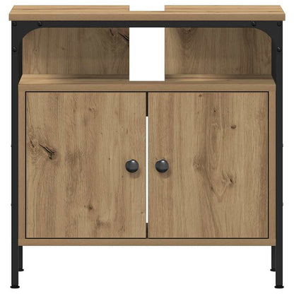 Bathroom Furniture Set 4 pcs Artisan Oak Engineered Wood