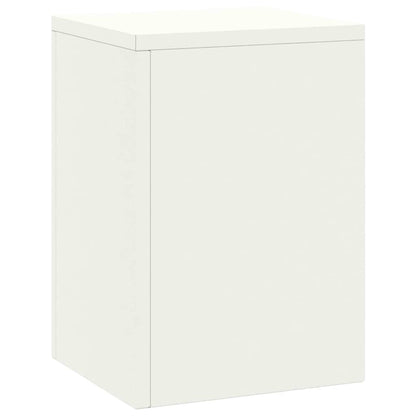 Plant Stand 2 pcs White 24 x 24 x 35 cm Cold-rolled Steel