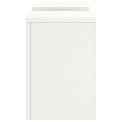Plant Stand 2 pcs White 24 x 24 x 35 cm Cold-rolled Steel