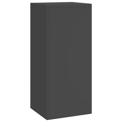 Plant Stand 2 pcs Black 24 x 24 x 55 cm Cold-rolled Steel