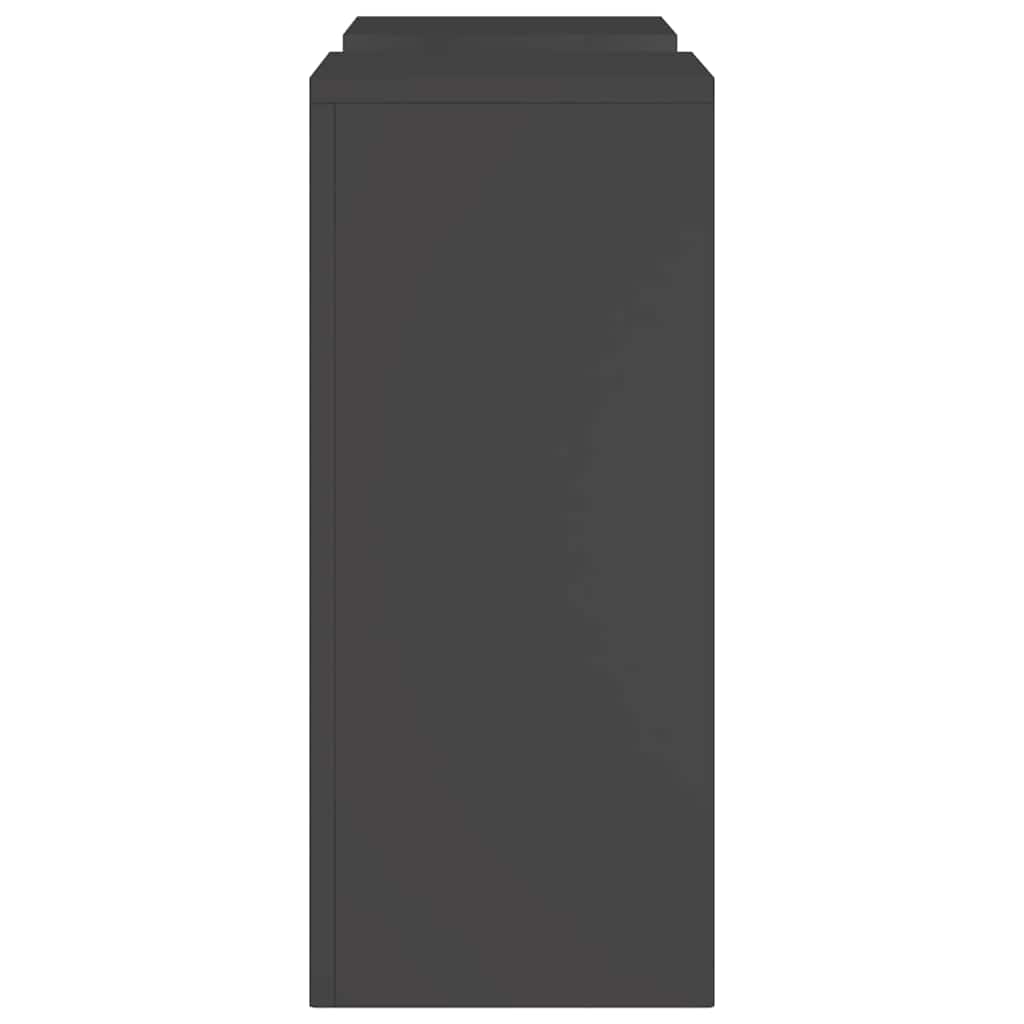 Plant Stand 2 pcs Black 24 x 24 x 55 cm Cold-rolled Steel