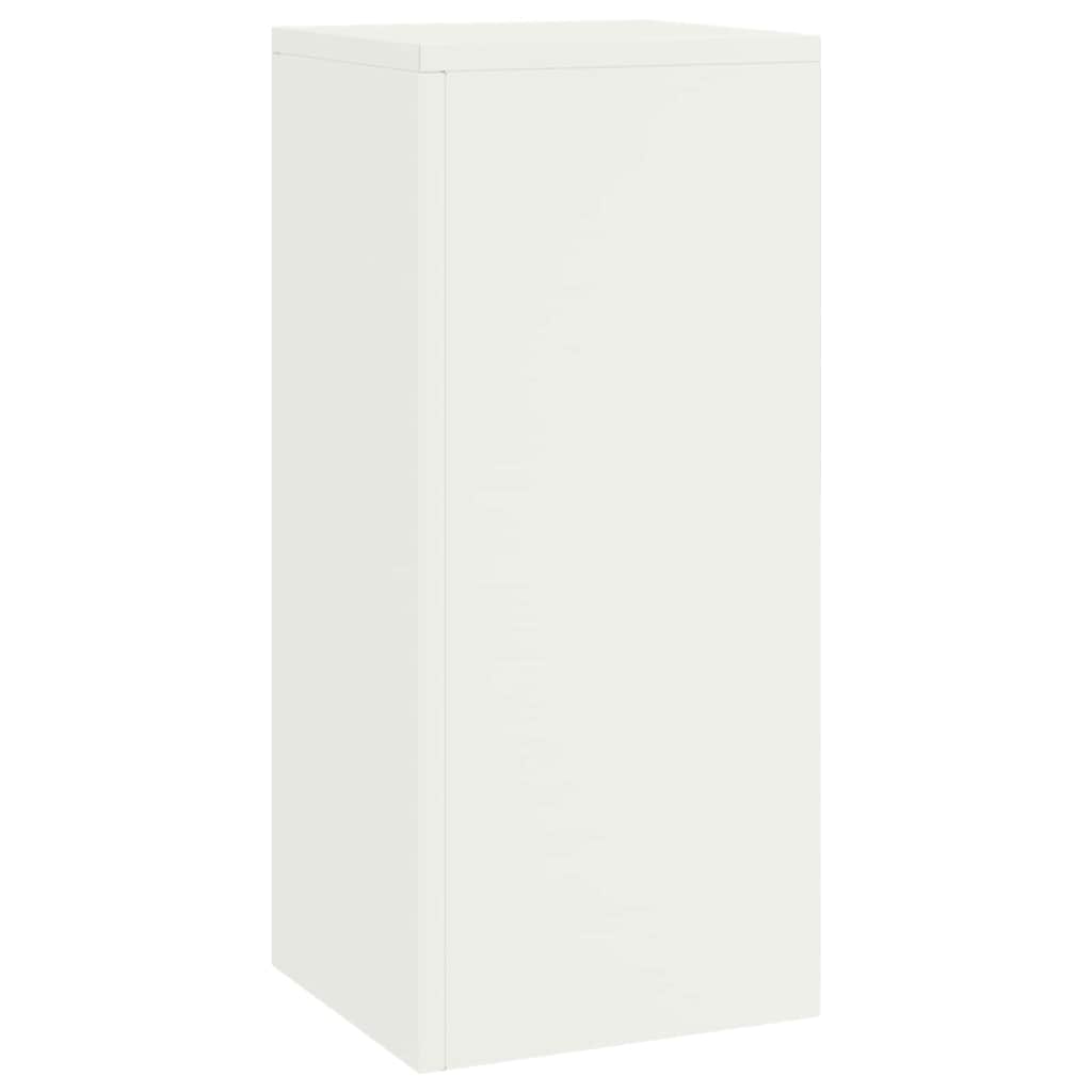 Plant Stand 2 pcs White 24 x 24 x 55 cm Cold-rolled Steel